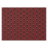 Niedlich Halloween Vampire Gemustert Tischdecke (Vorderseite (Horizontal))