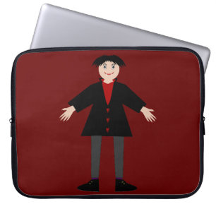 Niedlich Halloween Vampire Laptopschutzhülle