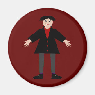 Niedlich Halloween Vampire Magnet