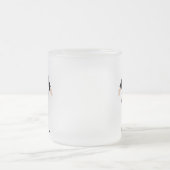 Niedlich Halloween Vampire Mattglastasse (Mittel)