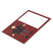 Niedlich Halloween Vampire Notizblock (angewinkelt)