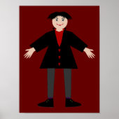 Niedlich Halloween Vampire Poster (Vorne)