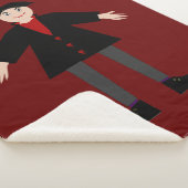 Niedlich Halloween Vampire Sherpadecke (3/4)
