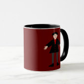 Niedlich Halloween Vampire Tasse (VorderseiteRechts)