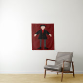 Niedlich Halloween Vampire Wandteppich (Beispiel)