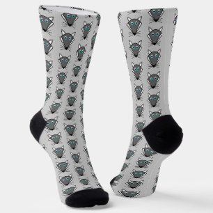 Niedlich Halloween Wolf Gemustert Socken