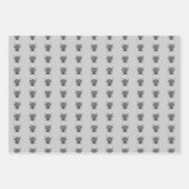 Niedlich Halloween Wolf Geschenkpapier Set (Vorderseite)