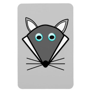 Niedlich Halloween Wolf Magnet