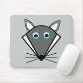 Niedlich Halloween Wolf Mousepad (Mit Mouse)