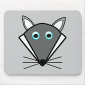 Niedlich Halloween Wolf Mousepad (Vorne)