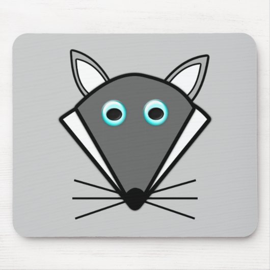 Niedlich Halloween Wolf Mousepad (Vorne)