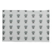 Niedlich Hallowewen Wolf Pillowcase Kissenbezug (Rückseite)
