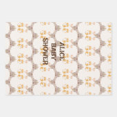 Niedlich Hamster-Aquarell Geschenkpapier Set (Vorderseite)