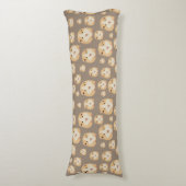 Niedlich Hamster Brown Pattern Seitenschläferkissen (Vorderseite Vertikal)