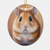 Niedlich Hamster Keramik Ornament (Links)