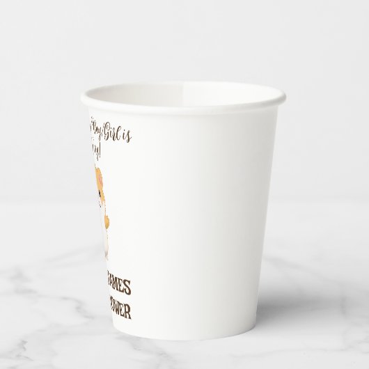 Niedlich Hamster-Kinderdusche Pappbecher (Links)