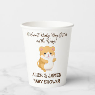 Niedlich Hamster-Kinderdusche Pappbecher