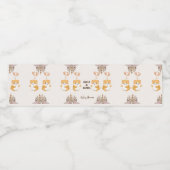 Niedlich Hamster-Kinderdusche Wasserflaschenetikett (Einzelnes Label)