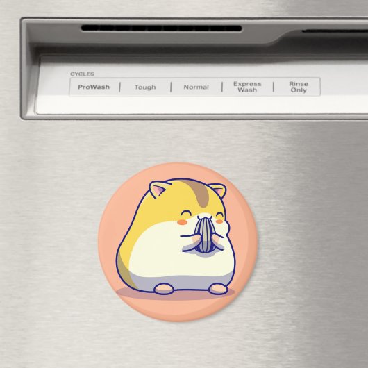 Niedlich Hamster Magnet (In Situ (Geschirrspüler))