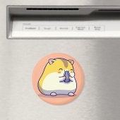 Niedlich Hamster Magnet (In Situ (Geschirrspüler))