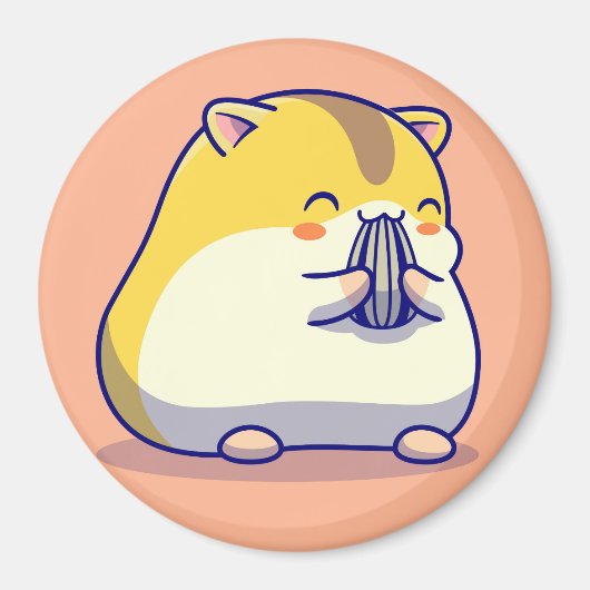 Niedlich Hamster Magnet (Vorne)