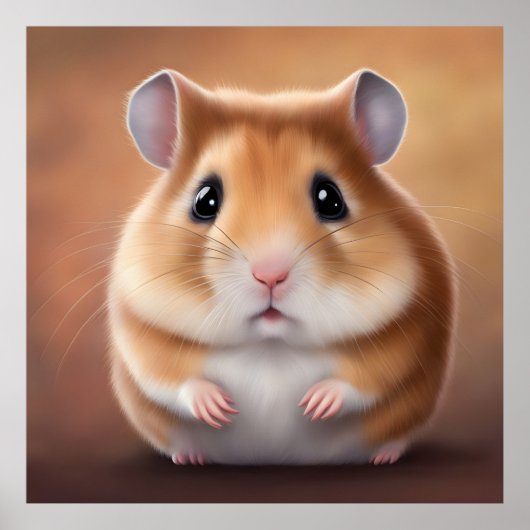 Niedlich Hamster Poster (Vorne)