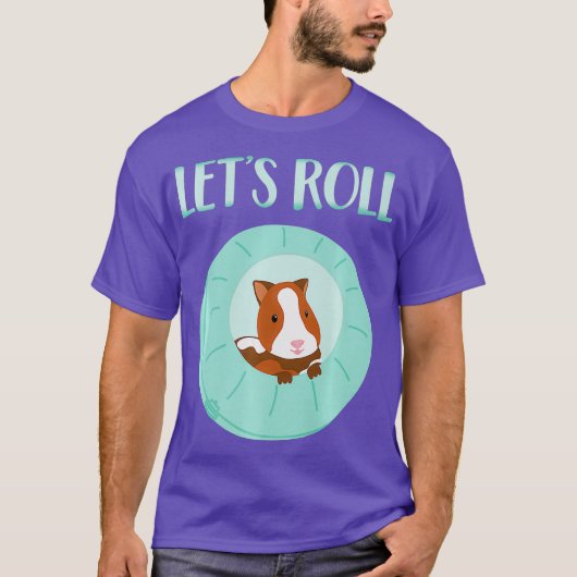 Niedlich Hamster Stuff Funny Lasse Roll Hamster Ba T-Shirt (Vorderseite)
