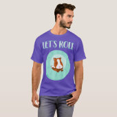 Niedlich Hamster Stuff Funny Lasse Roll Hamster Ba T-Shirt (Vorne ganz)