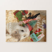 Niedlich Hamster Xmas Dekoration Puzzle (Horizontal)