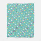 Niedlich Handgezogene Handtaschen Doodles Muster A Fleecedecke (Vorderseite)