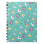Niedlich Handgezogene Handtaschen Doodles Muster A Notizblock (Vorderseite)