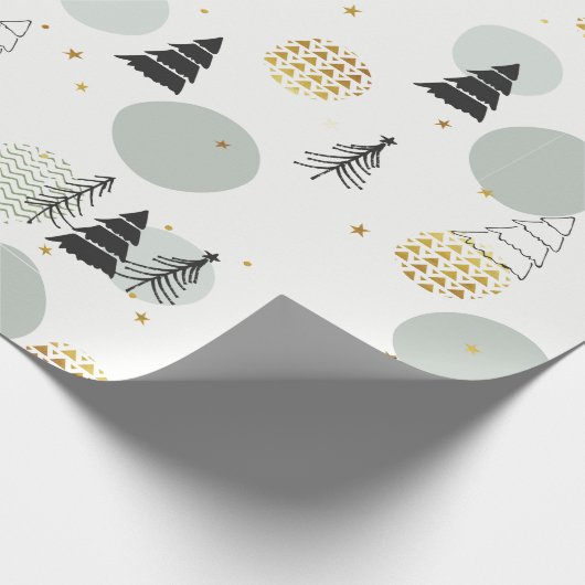 Niedlich Handmade Christmas Pattern Geschenkpapier (Ecke)