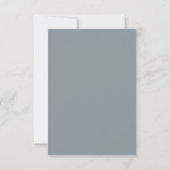 Niedlich handschriftlich dankeskarte (Rückseite)
