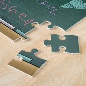 Niedlich Happy African American Girl Puzzle (Seite)