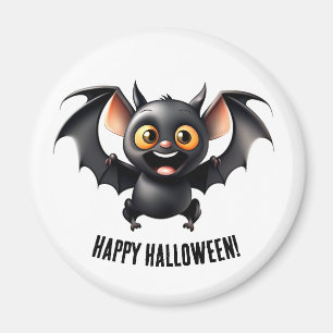 Niedlich Happy Bat Magnet