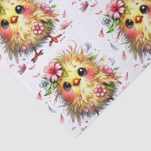 Niedlich Happy Birthday Chick Seidenpapier (Detail)