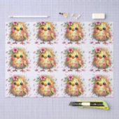 Niedlich Happy Birthday Chick Seidenpapier (Handwerk)