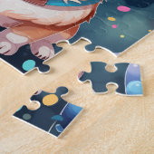 Niedlich Happy Birthday Corgi Dog Puzzle (Seite)