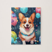 Niedlich Happy Birthday Corgi Dog