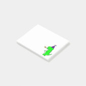 Niedlich Happy Birthday Dinosaur Nachhinweise Post-it Klebezettel (angewinkelt)