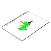 Niedlich Happy Birthday Dinosaur Notizblock (Linke Seite)