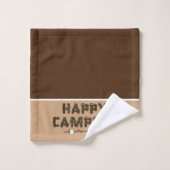 Niedlich Happy Campers Badhandtuch Set (Waschlappen)