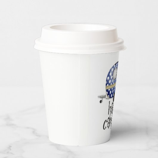 niedlich Happy Campers Word Art Party Pappbecher (Rechts)