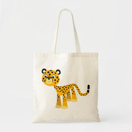 Niedlich Happy Cartoon Cheetah Bag Tragetasche