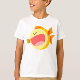 Niedlich Happy Cartoon Fish Children T - Shirt