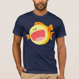 Niedlich Happy Cartoon Fish T - Shirt