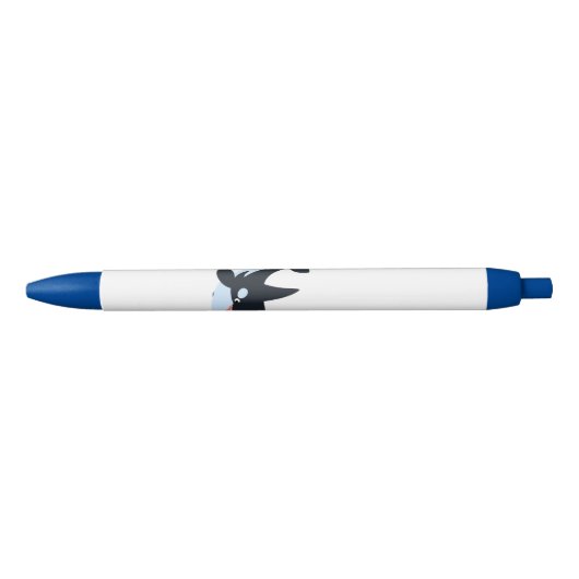 Niedlich Happy Cartoon Killer Whale Black Ink Pen Kugelschreiber (Vorderseite)
