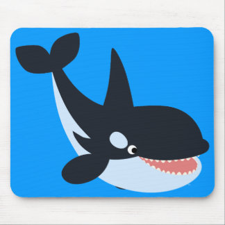 Niedlich Happy Cartoon Killer Whale Mousepad