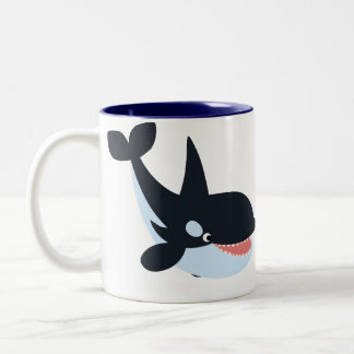 Niedlich Happy Cartoon Killer Whale Tasse