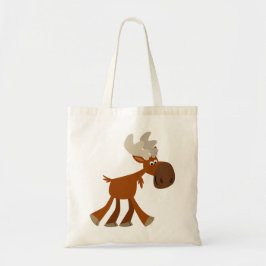 Niedlich Happy Cartoon Moose Bag Tragetasche